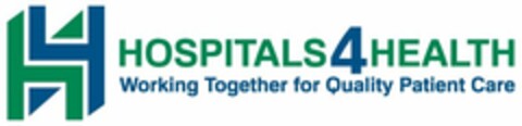 HH HOSPITALS4HEALTH WORKING TOGETHER FOR QUALITY PATIENT CARE Logo (USPTO, 04/03/2012)