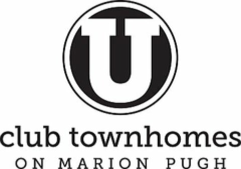 U CLUB TOWNHOMES ON MARION PUGH Logo (USPTO, 03.04.2012)