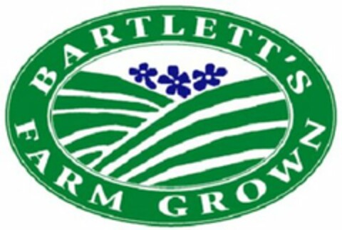 BARTLETT'S FARM GROWN Logo (USPTO, 06/15/2012)