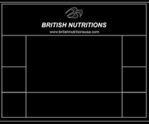 BRITISH NUTRITIONS WWW.BRITISHNUTRITIONSUSA.COM Logo (USPTO, 14.01.2013)