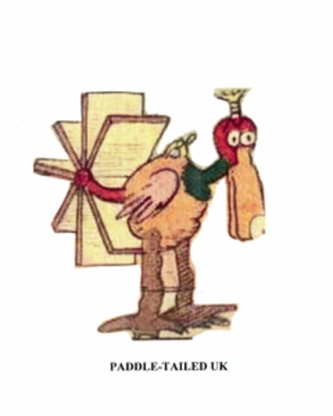 PADDLE-TAILED UK Logo (USPTO, 19.03.2013)