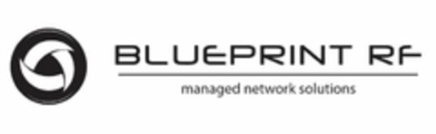 BLUEPRINT RF MANAGED NETWORK SERVICES Logo (USPTO, 23.07.2013)