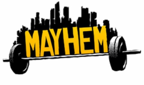 MAYHEM Logo (USPTO, 17.04.2014)