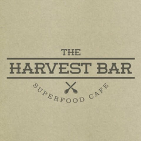THE HARVEST BAR SUPERFOOD CAFE Logo (USPTO, 05/01/2014)