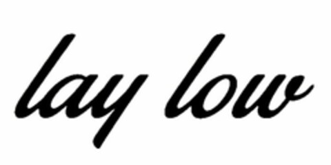 LAY LOW Logo (USPTO, 11.09.2014)