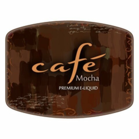 CAFÉ MOCHA PREMIUM E-LIQUID Logo (USPTO, 11/17/2014)