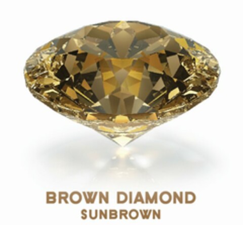 BROWN DIAMOND SUNBROWN Logo (USPTO, 08.12.2014)