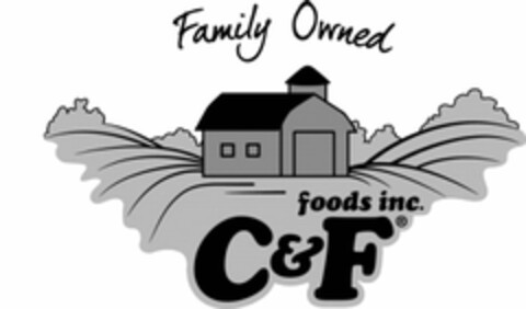 FAMILY OWNED FOODS INC. C & F Logo (USPTO, 04/07/2015)