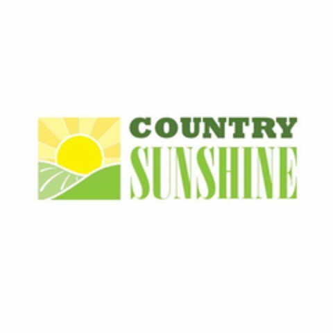 COUNTRY SUNSHINE Logo (USPTO, 06/29/2015)