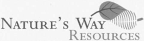 NATURE'S WAY RESOURCES Logo (USPTO, 24.08.2015)