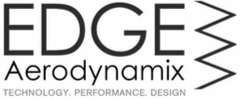 EDGE AERODYNAMIX TECHNOLOGY. PERFORMANCE. DESIGN Logo (USPTO, 04.05.2016)