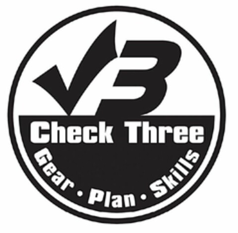 CHECK THREE GEAR PLAN SKILLS Logo (USPTO, 04.08.2016)