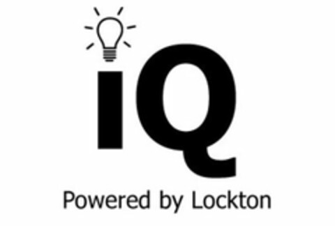 IQ POWERED BY LOCKTON Logo (USPTO, 04.01.2017)