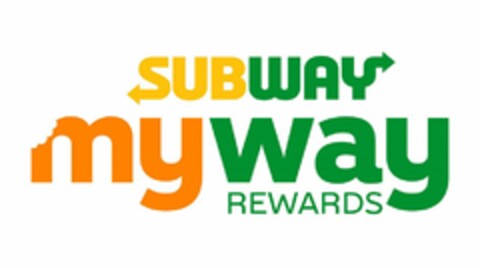 SUBWAY MYWAY REWARDS Logo (USPTO, 03/30/2017)