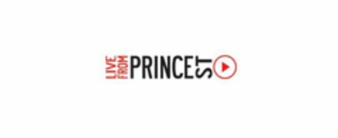 LIVE FROM PRINCE ST Logo (USPTO, 05.05.2017)