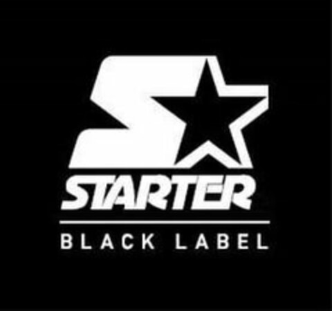 S STARTER BLACK LABEL Logo (USPTO, 07/18/2017)