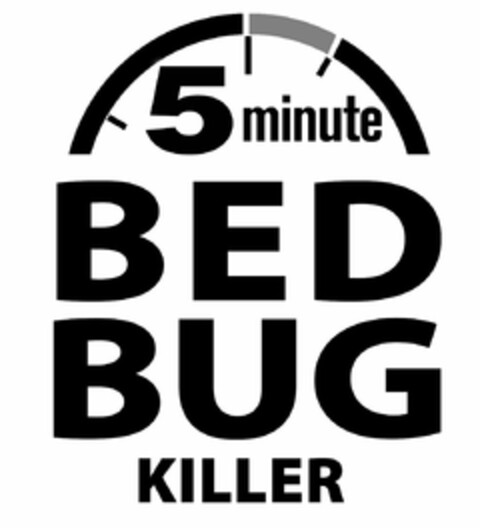 5 MINUTE BED BUG KILLER Logo (USPTO, 15.08.2017)