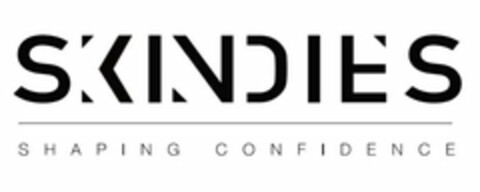 SKINDIES SHAPING CONFIDENCE Logo (USPTO, 18.09.2017)