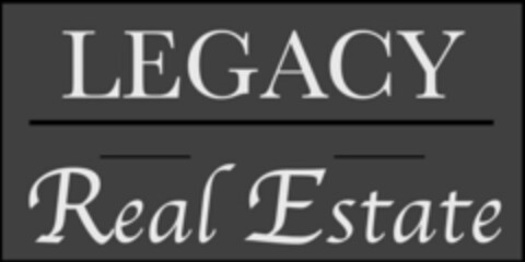 LEGACY REAL ESTATE Logo (USPTO, 28.11.2017)