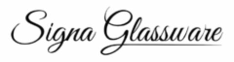 SIGNA GLASSWARE Logo (USPTO, 22.01.2018)