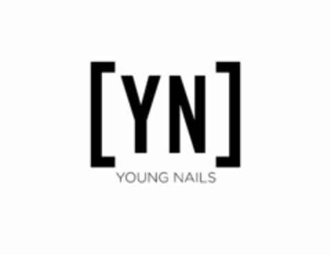 YN YOUNG NAILS Logo (USPTO, 09.08.2018)