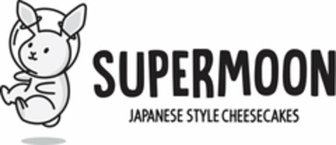 SUPERMOON JAPANESE STYLE CHEESECAKES Logo (USPTO, 08/24/2018)