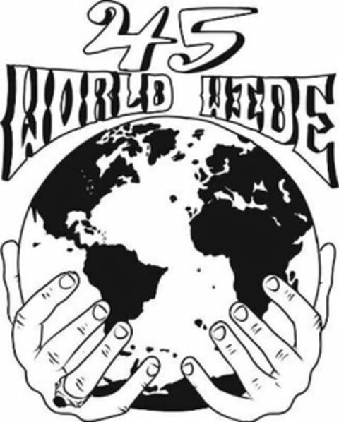 45 WORLD WIDE Logo (USPTO, 08.09.2018)