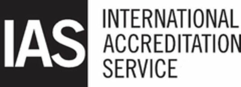 IAS INTERNATIONAL ACCREDITATION SERVICE Logo (USPTO, 16.10.2018)