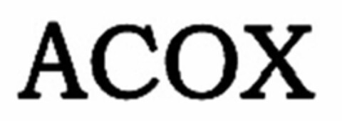 ACOX Logo (USPTO, 18.12.2018)