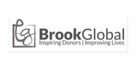BG BROOKGLOBAL INSPIRING DONORS | IMPROVING LIVES Logo (USPTO, 12.02.2019)