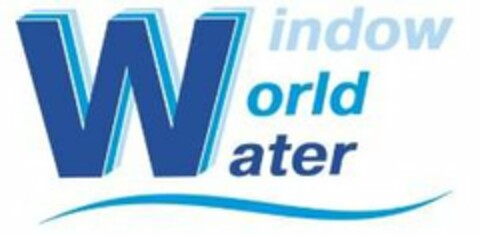 WINDOW WORLD WATER Logo (USPTO, 04/03/2019)