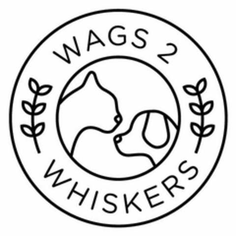 WAGS 2 WHISKERS Logo (USPTO, 22.04.2019)