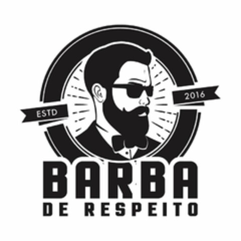 BARBA DE RESPEITO ESTD 2016 Logo (USPTO, 06.06.2019)