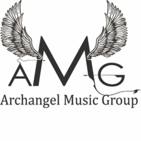 AMG ARCHANGEL MUSIC GROUP Logo (USPTO, 07.06.2019)