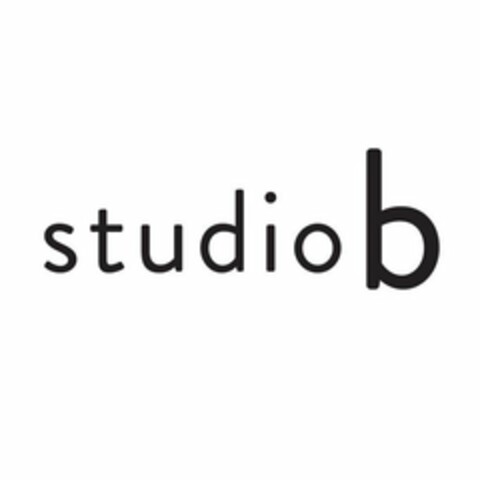 STUDIO B Logo (USPTO, 06/26/2019)