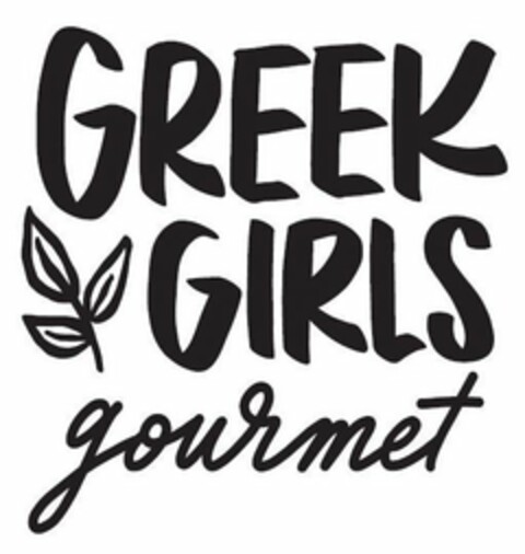 GREEK GIRLS GOURMET Logo (USPTO, 16.01.2020)