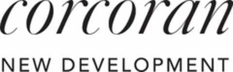 CORCORAN NEW DEVELOPMENT Logo (USPTO, 02/03/2020)