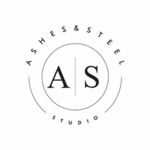 A|S ASHES & STEEL STUDIO Logo (USPTO, 17.02.2020)