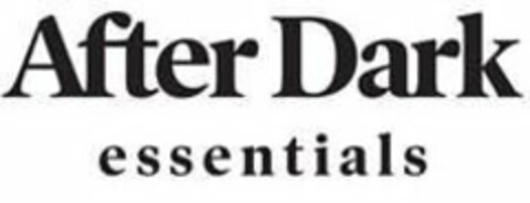 AFTER DARK ESSENTIALS Logo (USPTO, 26.03.2020)