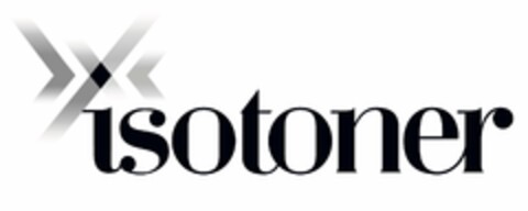 X ISOTONER Logo (USPTO, 06/01/2020)