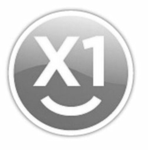 X1 Logo (USPTO, 08/27/2009)