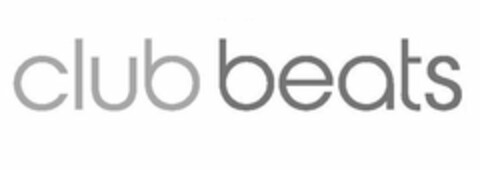 CLUB BEATS Logo (USPTO, 23.12.2009)