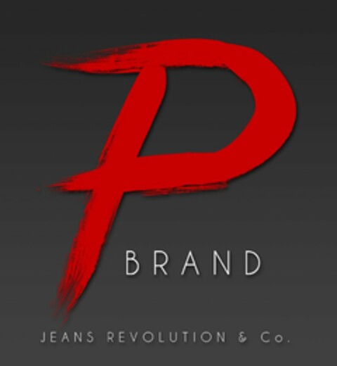 P BRAND JEANS REVOLUTION & CO. Logo (USPTO, 26.02.2010)
