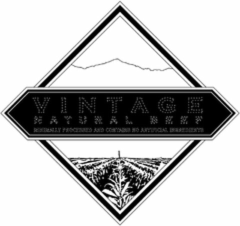 VINTAGE NATURAL BEEF Logo (USPTO, 05.03.2010)