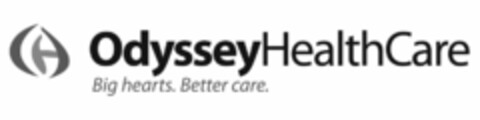 OHC ODYSSEY HEALTH CARE BIG HEARTS. BETTER CARE. Logo (USPTO, 10.03.2010)