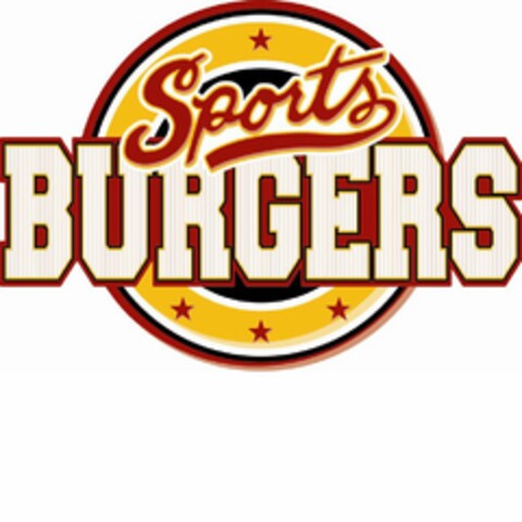 SPORTS BURGERS Logo (USPTO, 31.03.2010)