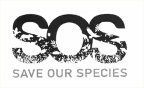 SOS SAVE OUR SPECIES Logo (USPTO, 21.05.2010)