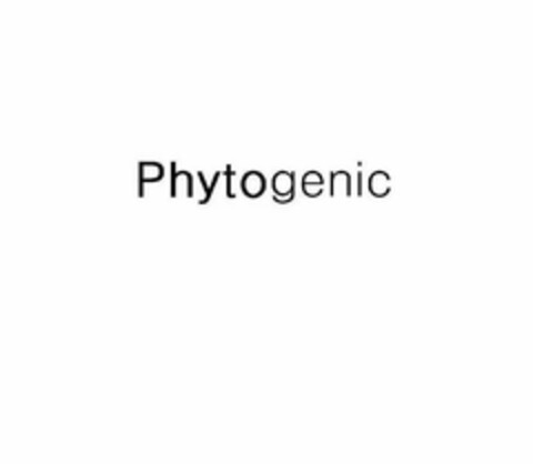 PHYTOGENIC Logo (USPTO, 15.06.2010)