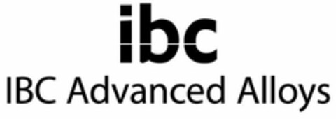 IBC IBC ADVANCED ALLOYS Logo (USPTO, 07/27/2010)