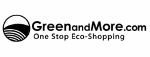 GREENANDMORE.COM ONE STOP ECO-SHOPPING Logo (USPTO, 09/09/2010)